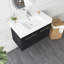 36'' Wall Mounted Bathroom Vanity With Resin Basin