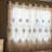 Mkenzi Polyester Double Layers Embroidered Floral Sheer Curtain Panel, 52" W x 96" L-1601074304