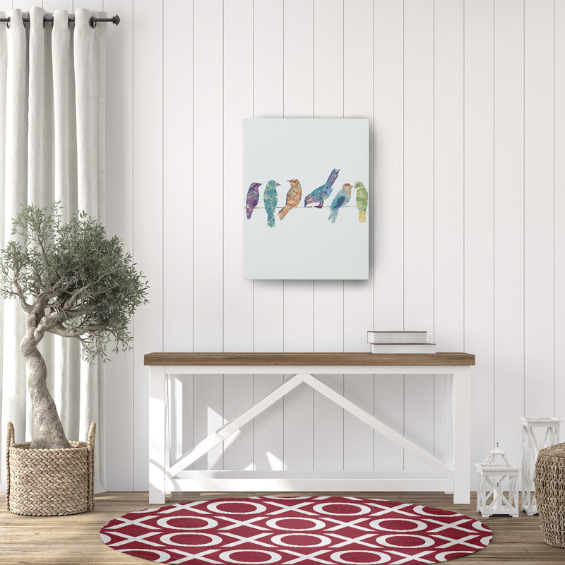 Chenille Geometric Indoor Rug, Round 5'