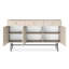 Divenos Three Door Sideboard With Drawers 155 cm Beige