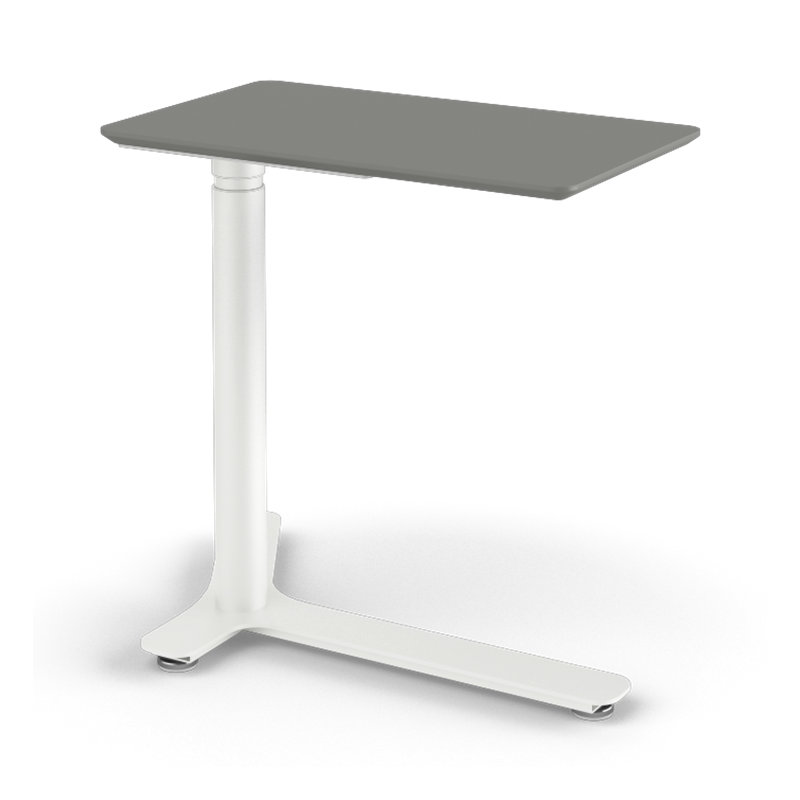 Float Mini Desk, Bamboo/Cloud White