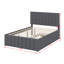 Lit plateforme tapissier avec lit gigogne et 3 tiroirs-1754933004