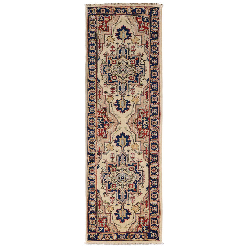 Tapis oriental traditionnel Alton, Rouge, Rectangulaire 2 pi x 3 pi