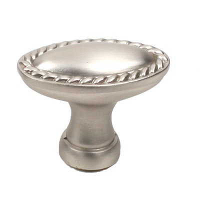 Hand Painted Hawthorne 1 3/8" Length Oval Knob