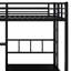 Lit superposé avec garde-robe intégrée, lit gigogne et bureau pliable