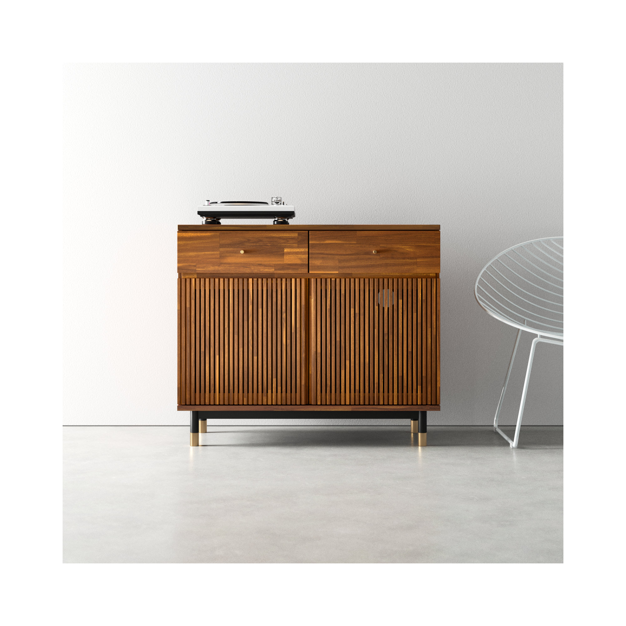 Dakota Storage Cabinet with Adjustable Shelves