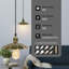 Contreras 1 - Light Painted Dome Pendant-1082867202-1082867213-1082867212