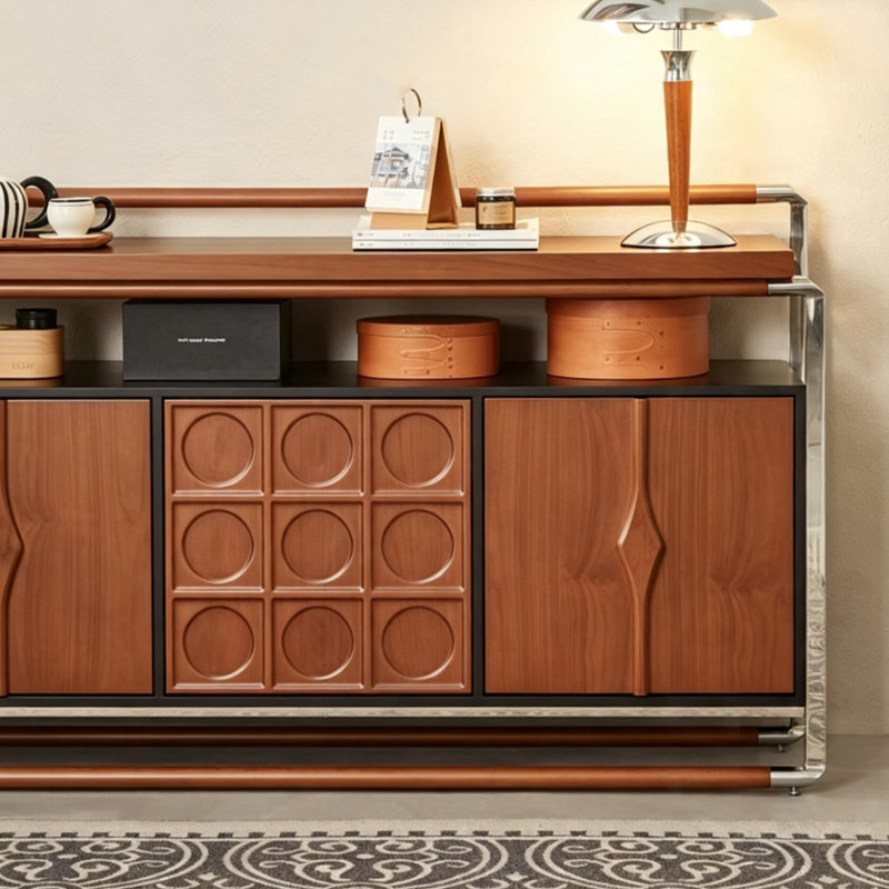 Buffet haut de gamme de style rétro