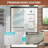 44–48" W x 72" H Semi-Frameless Sliding Shower Door with Clear Tempered Glass and Nano Coating, Matte Black-121282824