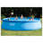 Intex Inflatable Round Pool, 18 Round Solar Pool Cover & Type A Filter (6 Pack)