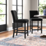 Ebeling Upholstered Counter Stool with Solid Wood Frame
