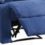 Fauteuil inclinable en velours confortable pour une expérience de détente ultime