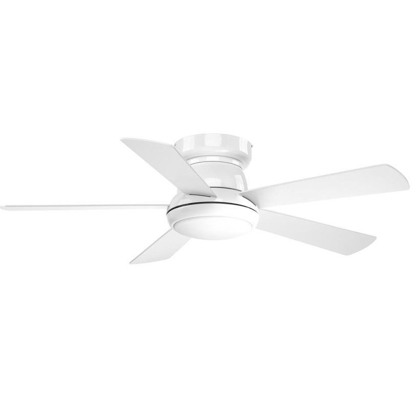 Vox 52'' Ceiling Fan with LED Lights, White