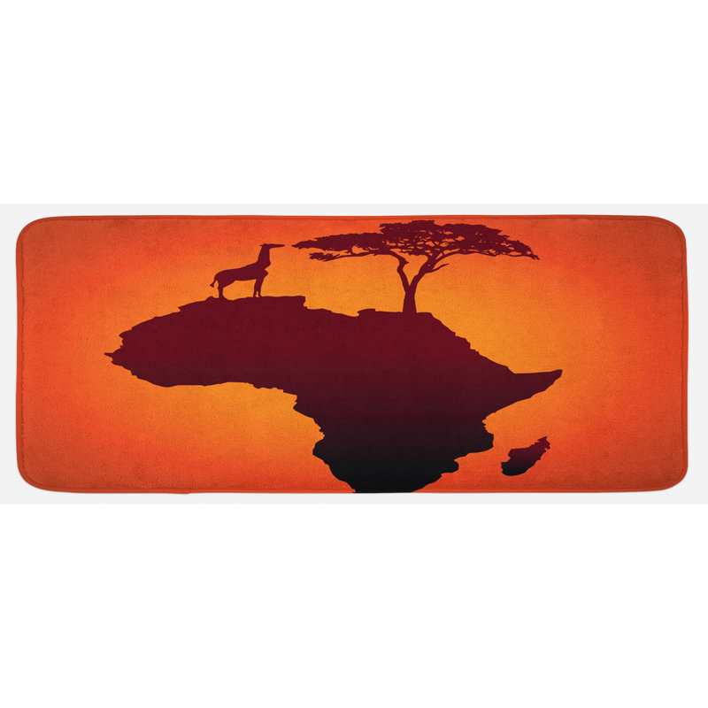 Tapis de cuisine africain