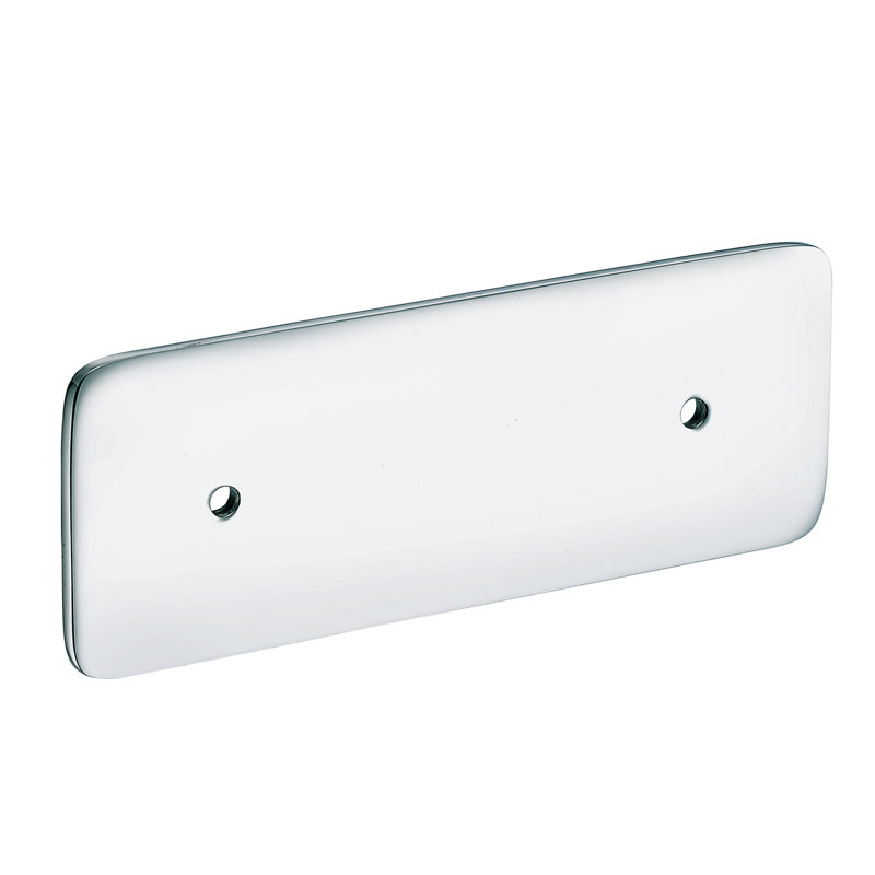 Tempo Rectangular Back Plate, Polished