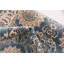 Tapis traditionnel Kelayeh couleur indigo