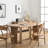 Burlywood Rectangular Solid wood Dining Table For Dining Room/Kitchen-624254084
