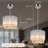 Charnaye - Light Chrome Lantern Pendant