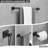 Bathroom Hardware Set 5-Piece Bath Hardware Set With Towel Bar, Towel Ring, Robe Hook, Toilet Paper Holder-103878002