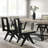 Rectangular Wooden Dining Set -1013133635-1013133632