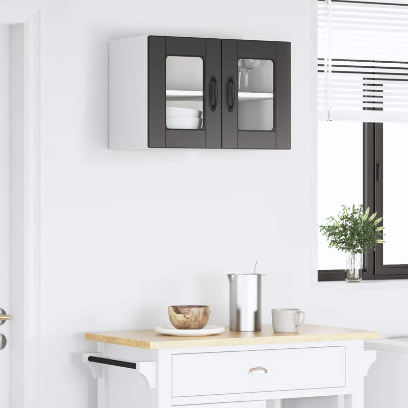 Vidaxl Oven Cabinet Kitchen Cabinet Oven Unit Oven Base Unit Engineered Wood, Black