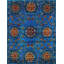 Wisnia Oriental Area Rug in Blue