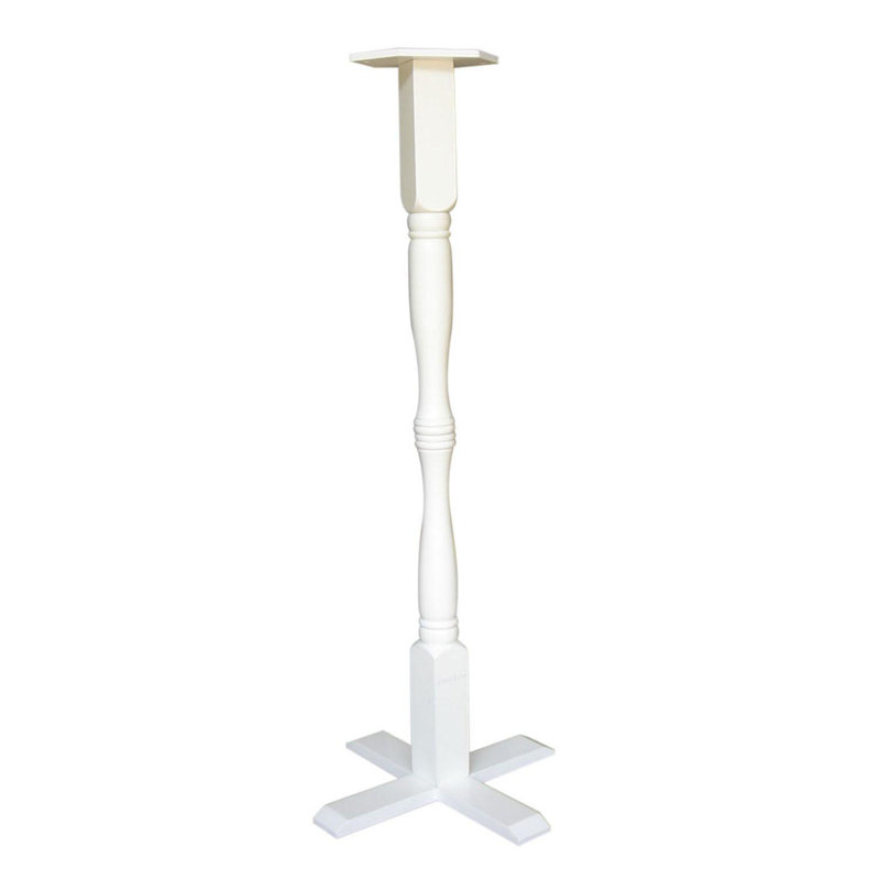 Pedestal Wood Birdhouse Pole