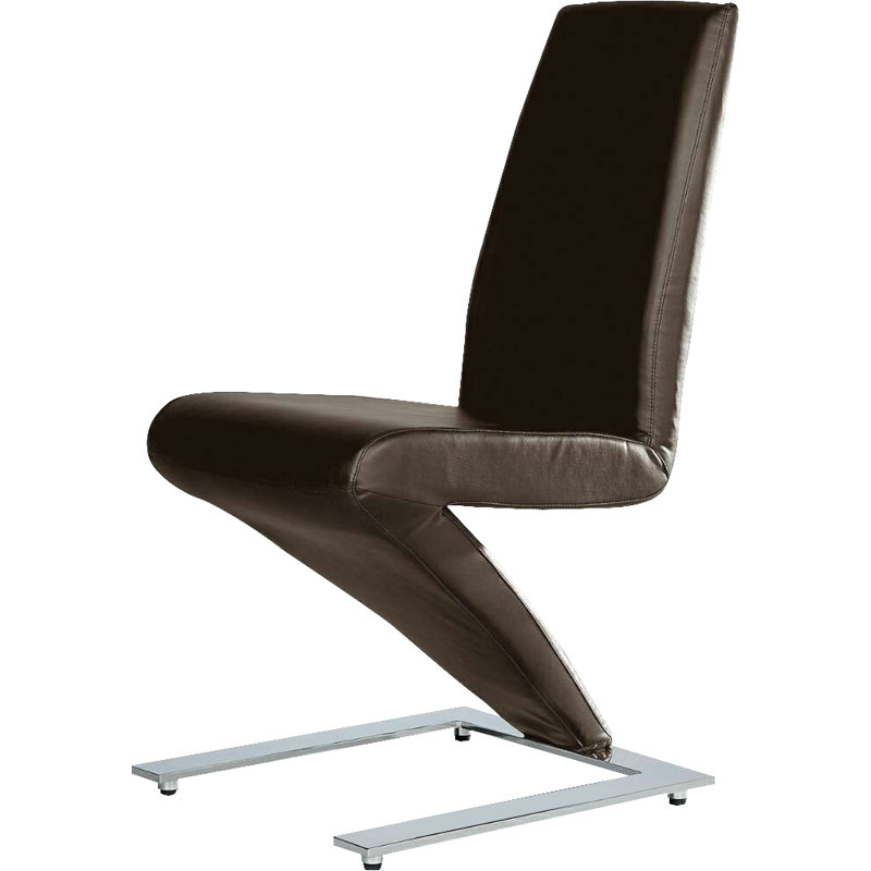 Chaise d'appoint Clanton, Brun