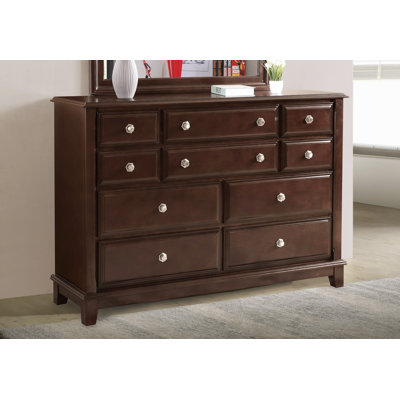 Commode 10 tiroirs Middle Century