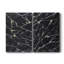Marbre noir I - Toile tendue avec châssis de qualité supérieure - Prêt à accrocher-108955950