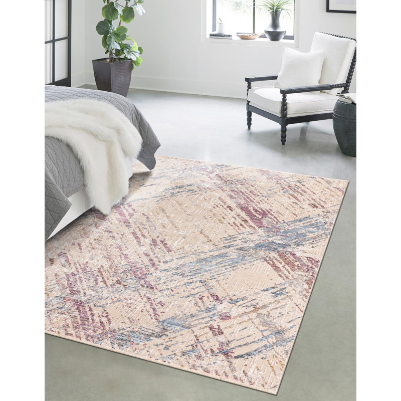 Geometric Indoor Rug, Rectangle 7'10" x 9'8"