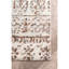 Tapis beige à motif géométrique Sedgwick-249517866