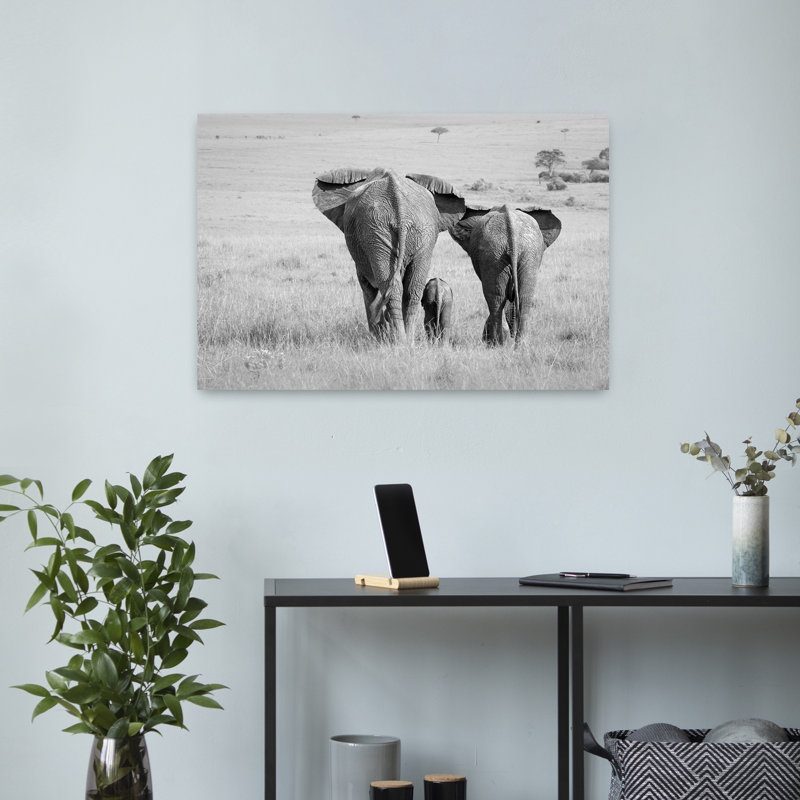 Reproduction d'art mural paysage africain, H 16 po x l 24 po