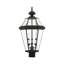 Tête de lanterne câblée à 1 lumière de 25 po H Creason-57455927