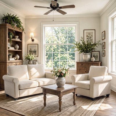 Carter 2 Piece Loveseat Living Room Set