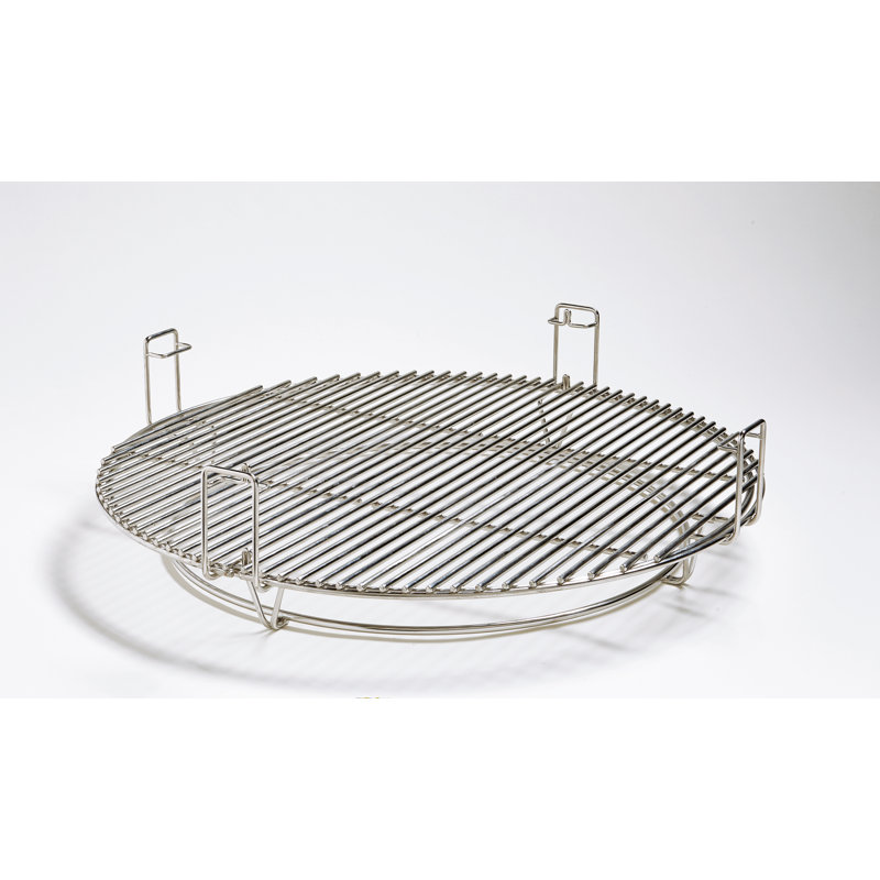 24" BigJoe Charcoal Grill with Side Shelves, Red
