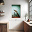 Paon sur une chaise-613021724