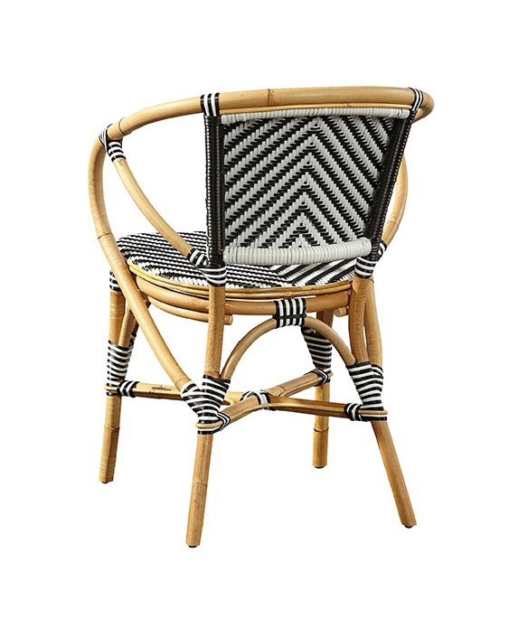 Pearl Barrel Chair, Black