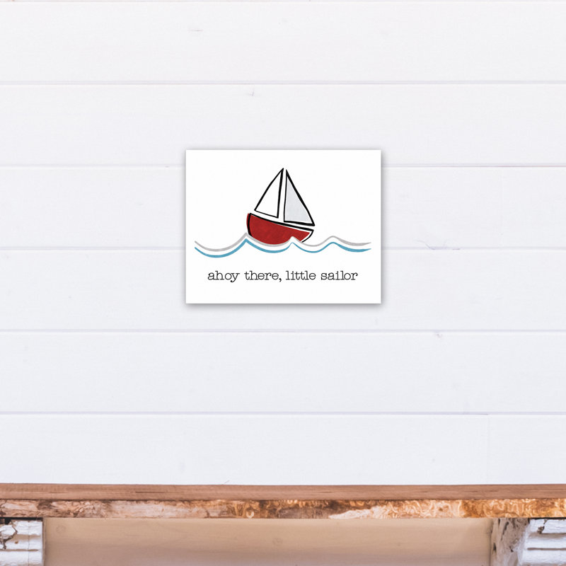« ahoy it little marin », art sur toile