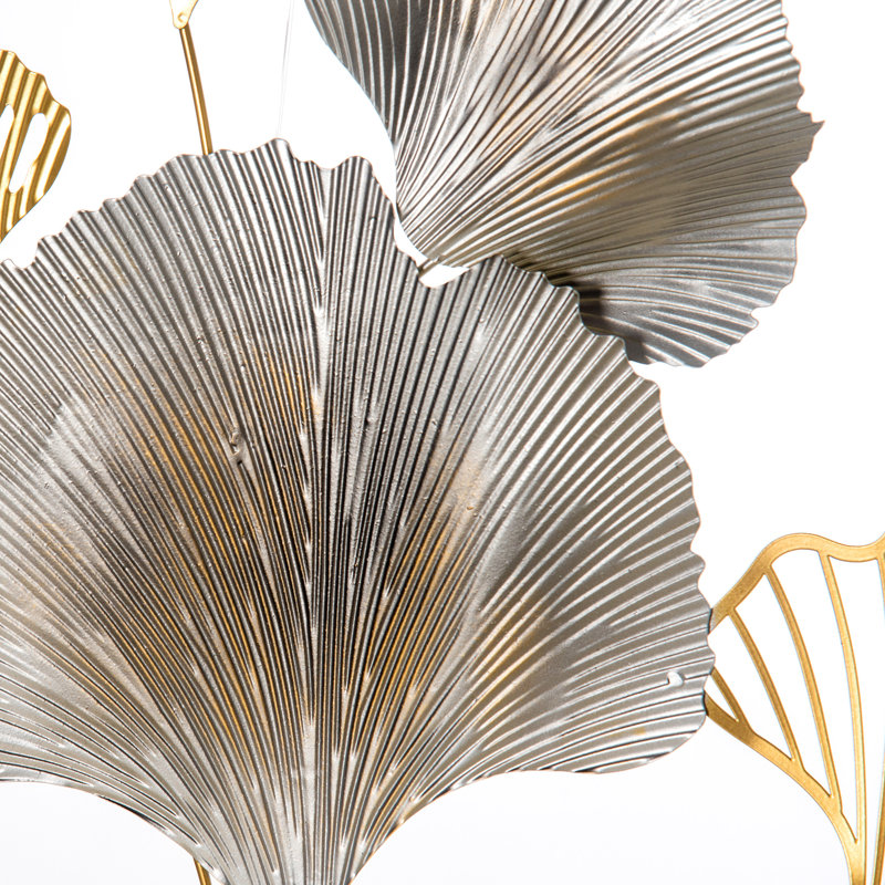 Glam Abstract Wall Decor on Metal