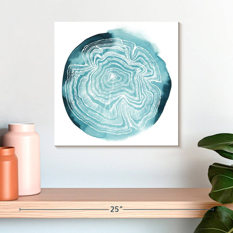 Avery Tree Ring Overlay II, 16" H x 16" W