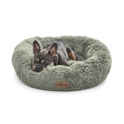 Silentnight Calming Plush Donut Pet Bed