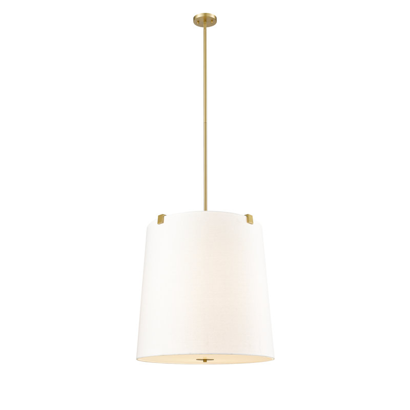 Regene 6 - Light Shaded Pendant, Modern Gold
