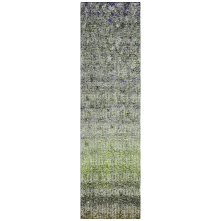 Machine Washable Indoor/Outdoor Emelia ACN2315 Stripes Rug