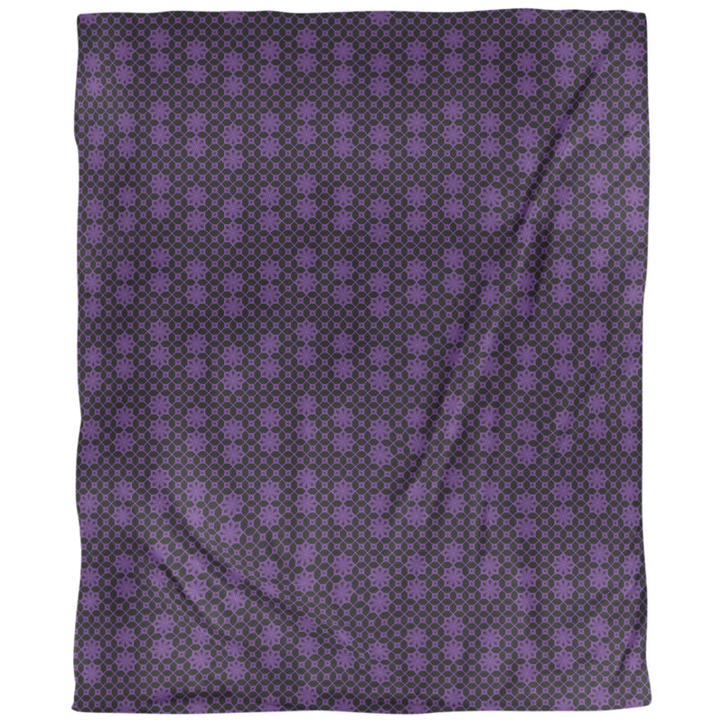 Housse de couette simple Katelyn Elizabeth, Polyester brossé, Housse de couette simple TG, Mauve / Noir