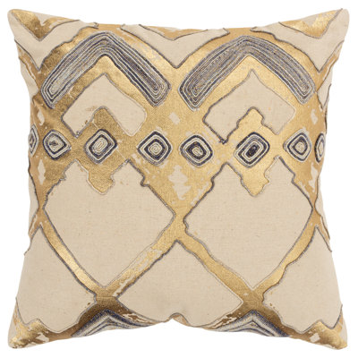 Square Cotton Pillow Cover and Insert