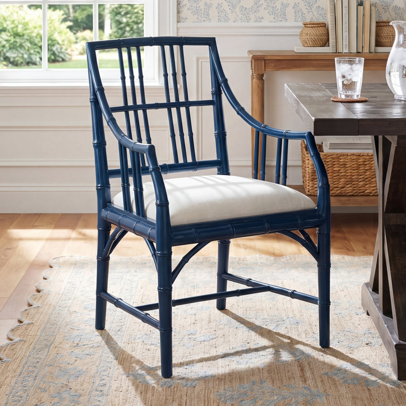 Theo Slat Back Arm Chair