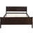 Wood Platform Bed with Headboard and Footboard-217438865-217438864