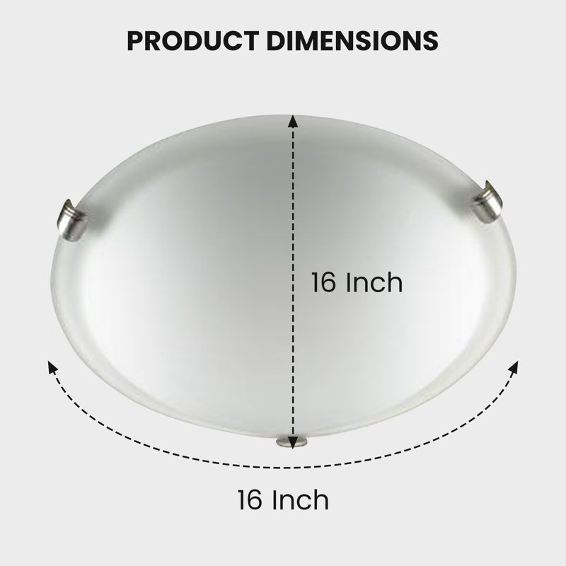 Malibu Flush Mount by Russell Lighting: Sleek Brushed Chrome Design for Modern Spaces