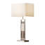 Lampe de table de conception moderne 1pc, lampe de table décorative décorative scintillante, lumière de danse de l'eau, veilleuse satinée